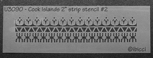 ibicci Cook Islands Strip Stencils #2